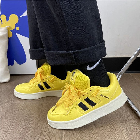 Damen modische Sneakers mit atmungsaktiven Mesh-Einsätzen und rutschfester Sohle R&B