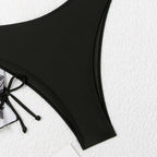 Damen Triangel-Bikini mit elegantem Wickelrock R&B