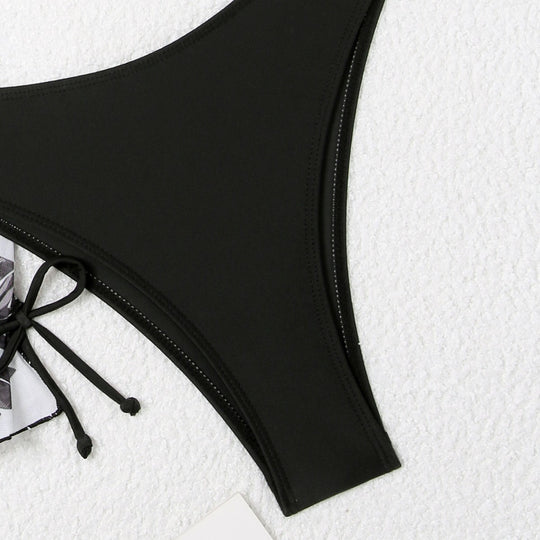 Damen Triangel-Bikini mit elegantem Wickelrock R&B