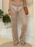 Damen luftige Netzstrandhose R&B