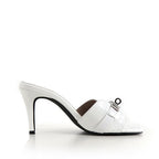 Damen Elegante Absatzpantoletten mit schickem Kettendetail R&B