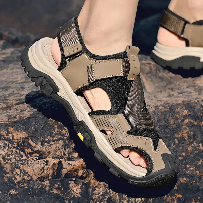 Damen Sportliche Outdoor-Sandalen mit rutschfester Sohle und verstellbaren Riemen R&B