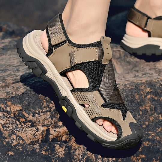 Damen Sportliche Outdoor-Sandalen mit rutschfester Sohle und verstellbaren Riemen R&B