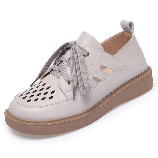 Damen Sportliche Sneaker mit atmungsaktivem Obermaterial und modischen Cut-Outs R&B