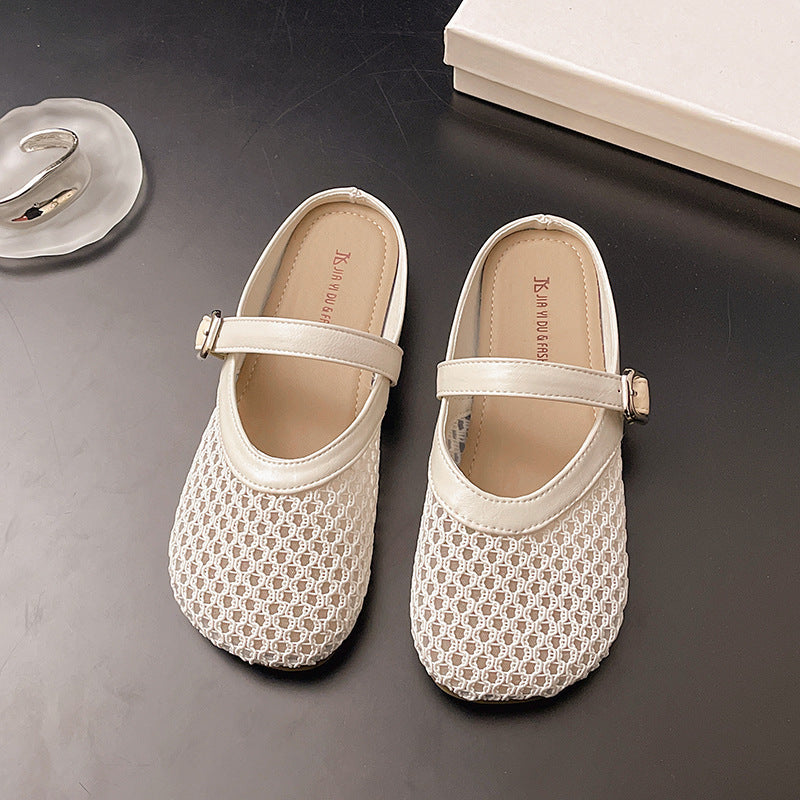 Damen Bequeme und elegante Ballerinas mit verstellbarem Riemen R&B