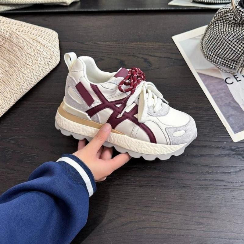 Damen Sportliche Sneakers aus hochwertigem Wildleder mit dämpfender Sohle R&B