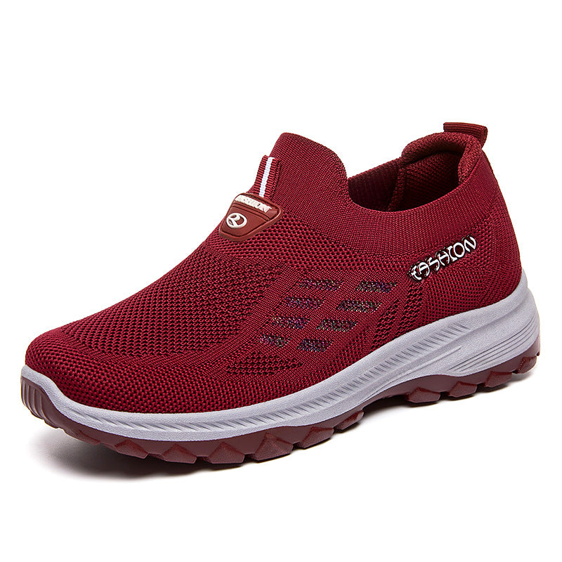 Damen Bequeme Slip-On Laufschuhe mit rutschfester Sohle R&B