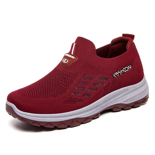 Damen Bequeme Slip-On Laufschuhe mit rutschfester Sohle R&B