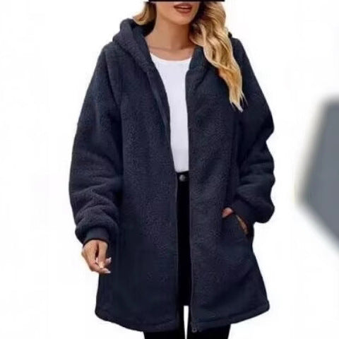 Damen Kuschelige Fleecejacke R&B