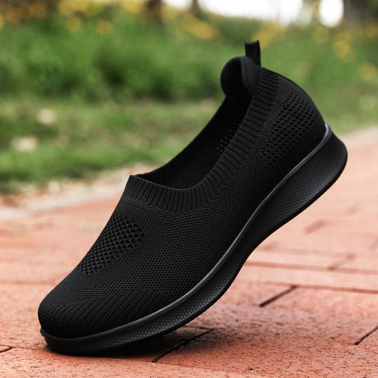 Damen nan nahtloser Slip-On Komfortschuh mit elastischem Maschenobermaterial und federleichter EVA-Laufsohle R&B
