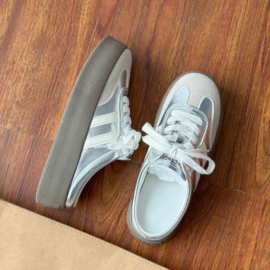 Damen Sportliche Sneakers mit dämpfender Sohle und klassischem Streifendesign R&B