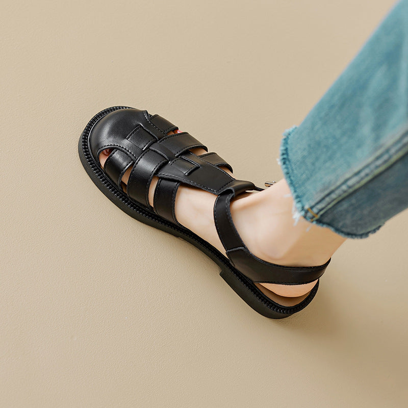 Damen Komfortable Sandalen mit modischem Riemendesign