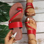 Damen Modische Riemensandalen