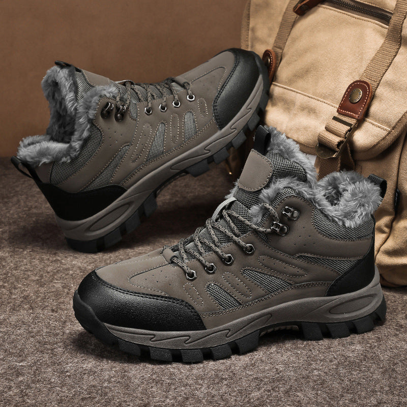 Damen Winterfestige Wanderschuhe mit isolierter Sohle und warmem Innenfutter R&B