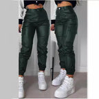 Damen Cargo-Hose mit elastischem Bund und praktischen seitlichen Taschen R&B