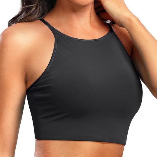 Damen Sportliches Crop-Top R&B