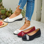 Damen elegante Ballerinas mit glamourösem Strassdetail R&B