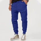 Herren bequeme Sweatpants mit elastischem Bund und seitlichen Eingrifftaschen R&B