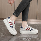 Damen Plattform-Sneaker mit sportivem Design R&B