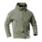Herren Fleecejacke mit multifunktionalen Reißverschlusstaschen R&B