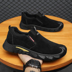 Herren Atmungsaktive Slip-On Freizeitschuhe mit robustem Profil