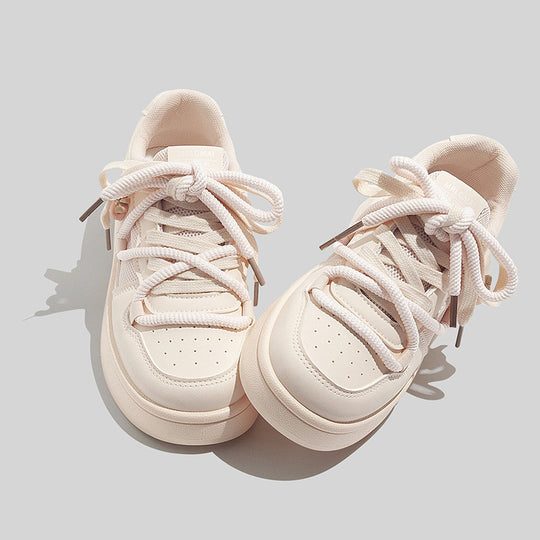 Damen Sneakers mit atmungsaktiven Mesh-Einsätzen und dekorativen Details R&B