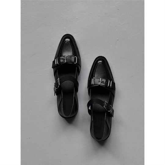 Damen elegante Slingback Schuhe R&B