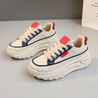 Damen Komfortable Chunky Sneakers mit stoßdämpfendem Sohlenprofil R&B