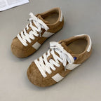 Damen Komfortable Sneaker aus hochwertigem Wildleder mit klassischem Design