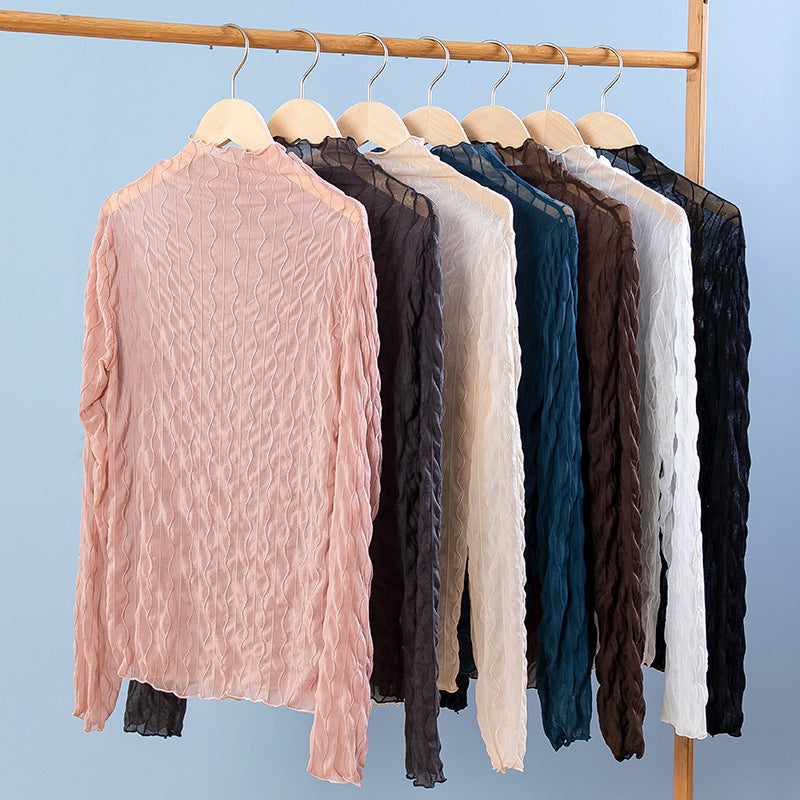 Damen Oberteil mit quer gestreiftem Design