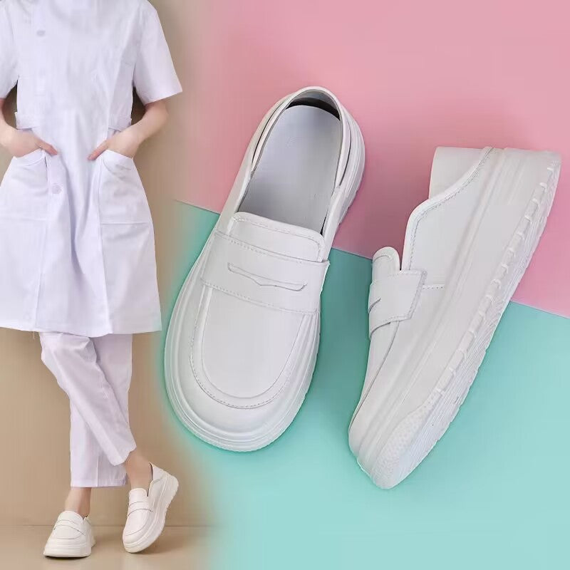 Damen Modische Slip-On Schuhe mit dämpfendem Plateau R&B