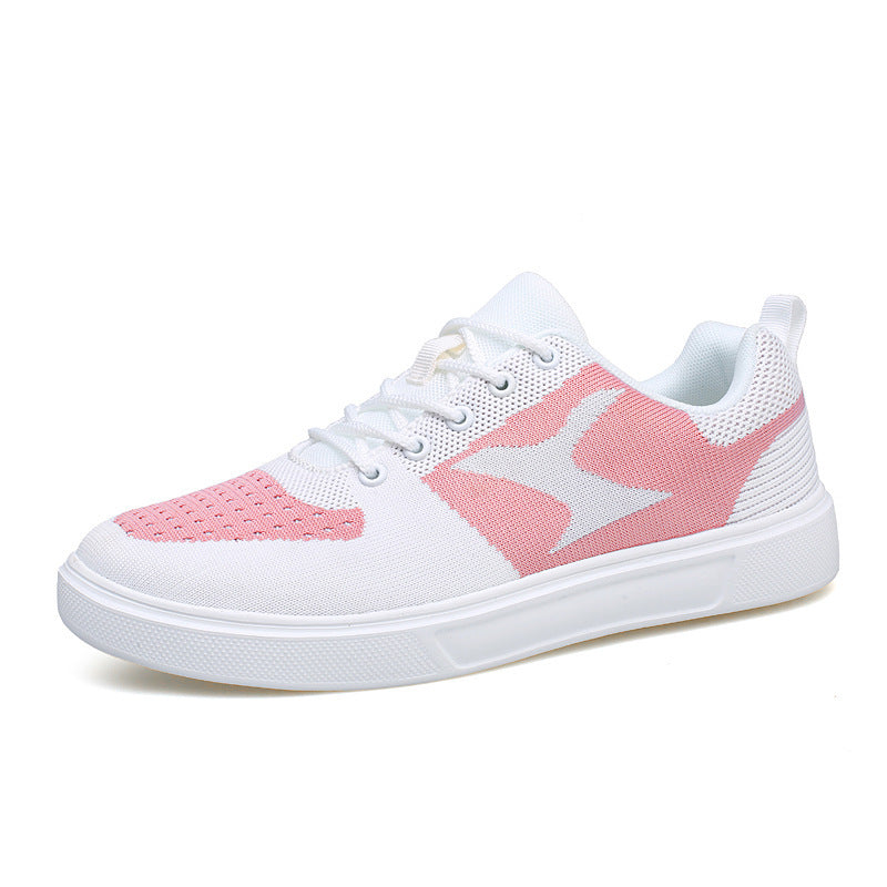 Damen Atmungsaktive Freizeit-Sneaker mit elastischen Schnürsenkeln R&B