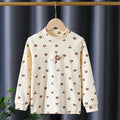 Mädchen Langarmshirt mit verspieltem Blüten- und Tierdesign R&B
