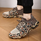 Damen Multifunktionale Freizeit-Sneaker mit atmungsaktiver Strick-Oberfläche und rutschfester Sohle