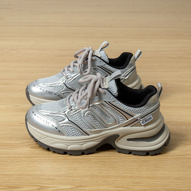 Damen sportliche Sneakers mit exklusivem Dämpfungssystem und atmungsaktiver Masse R&B
