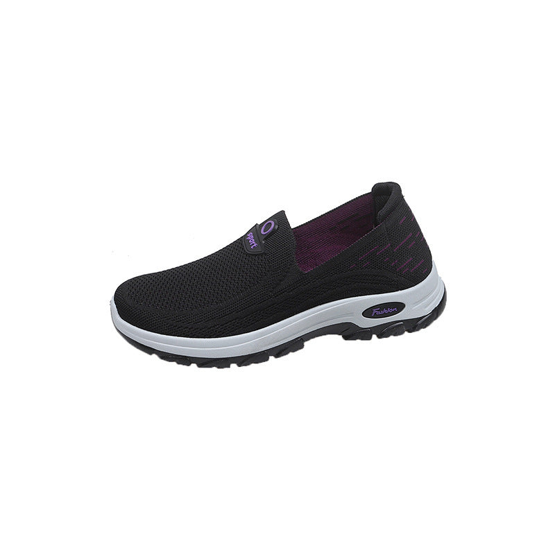 Damen Atmungsaktive Slip-On Sneakers mit flexibler Sohle R&B