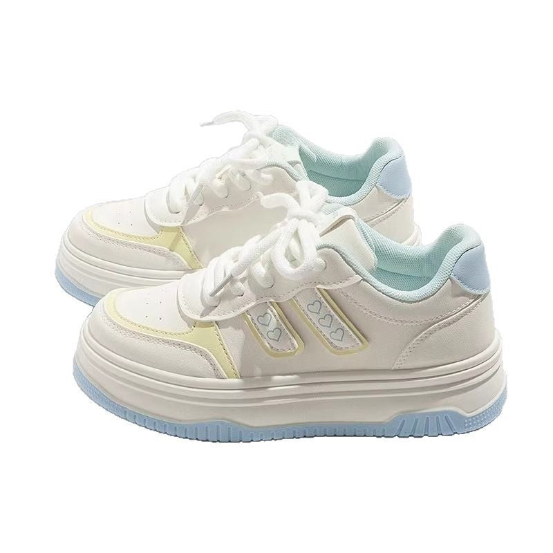 Damen modische Sneaker mit nautischem Fischdesign und gepolsterter Sohle R&B