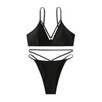 Damen Strappy Bikini-Set R&B