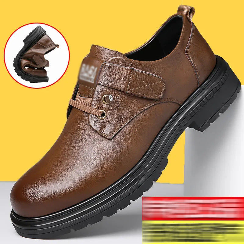 Herren Modische Schnürschuhe aus Leder R&B