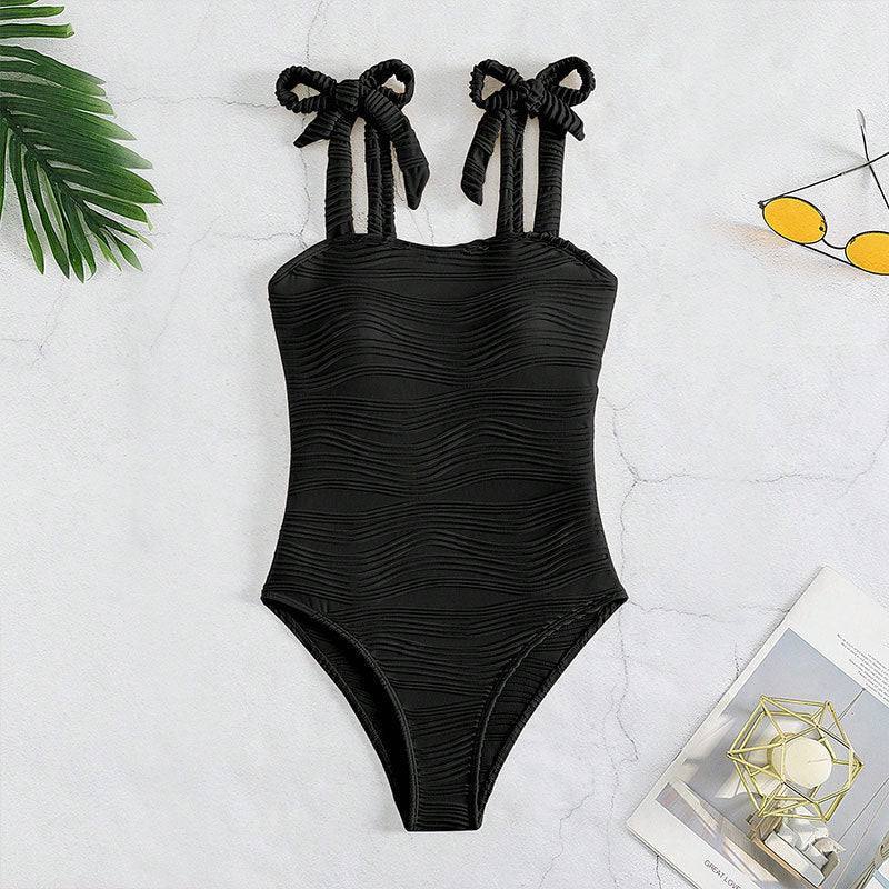 Damen Badeanzug mit elegantem Rüschendesign R&B