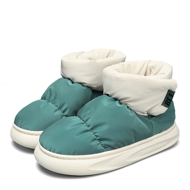 Damen Kuschel Sneaker mit hohem Kragen R&B