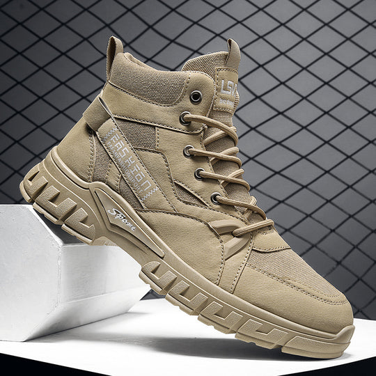 Damen Sportliche High-Top Sneakers mit verstärktem Fersenbereich und isolierter Innensohle R&B