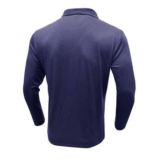 R&B | Pique Pullover Slim Passform Baumwollstrick Elegantes Streifenmuster