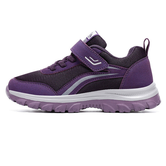 Damen Sportschuhe mit verstellbarem Klettverschluss und atmungsaktiver Oberflächenstruktur R&B