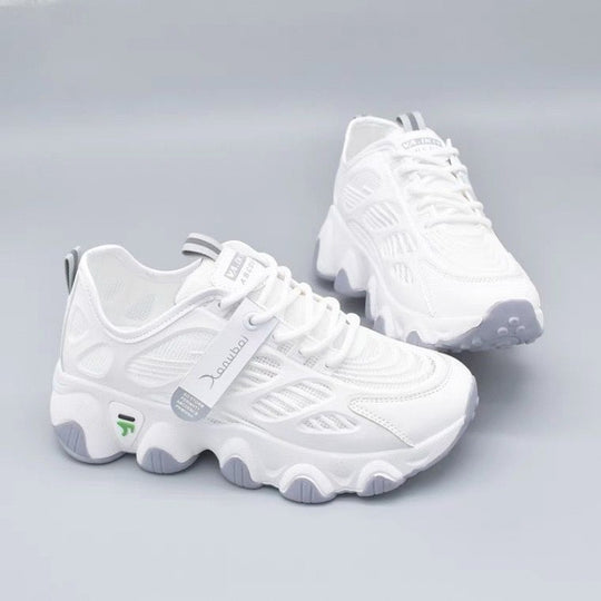 Damen Laufende Sportschuhe mit atmungsaktiver Obermaterial und hochdämpfender Sohle R&B