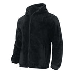 Herren Fleecejacke mit weichem Innenfutter und Kapuze R&B