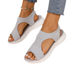 Damen Atmungsaktive Sandalen mit elastischem Tragekomfort R&B