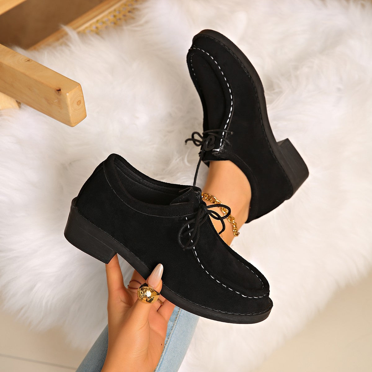 Damen Mokassins mit stilvollem Design und eleganter Nahtführung R&B