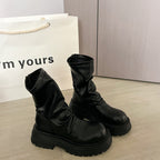 Damen modische Stiefel mit rutschfester Sohle und weichem Obermaterial R&B