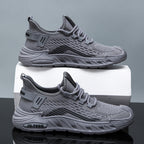 Damen Sportliche Laufschuh mit atmungsaktiver Mesh-Oberfläche und dämpfender Sohle R&B